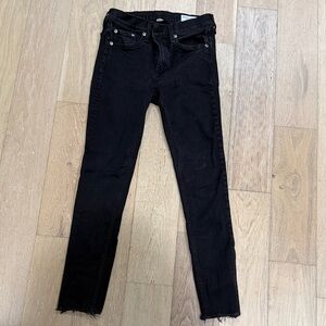 Rag & Bone Black Skinny Jeans